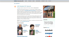 Desktop Screenshot of interaction08.ixda.org